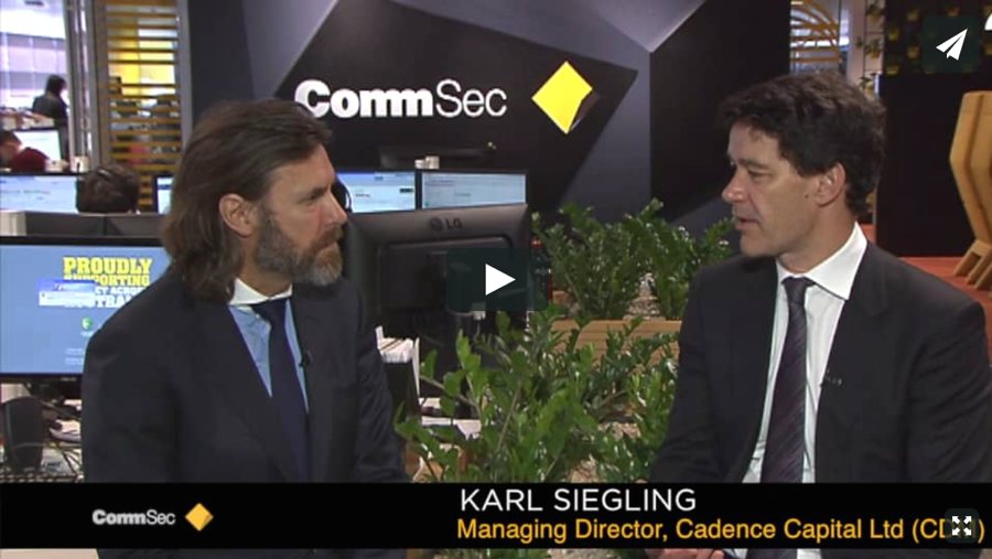 Commsec Executive Series – Karl Siegling, Cadence Capital Managing Director